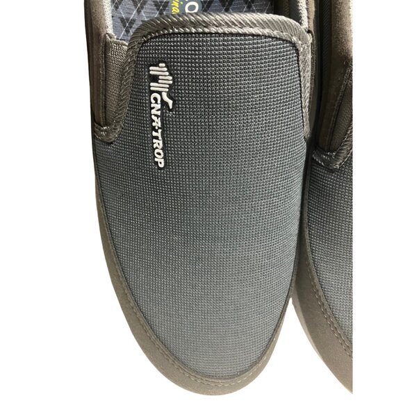 Men’s Slip-On Walking Shoes Comfort Arch Support Loafers Gray Size 44 - Picture 7 of 9